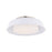 dweLED Chapeau 16" LED Flush Mount 2700K, White - FM-49416-27-WT