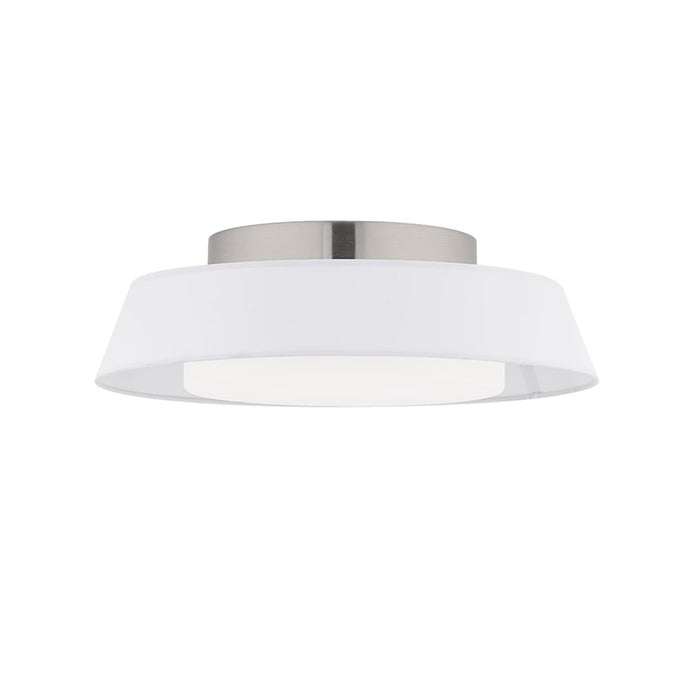 dweLED Chapeau 16" LED Flush Mount 2700K, White