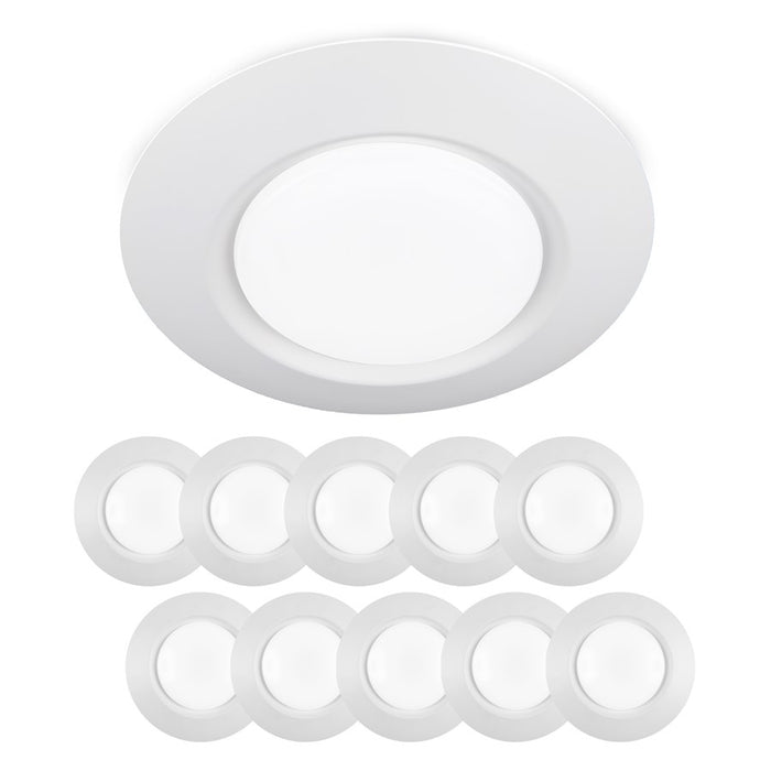 WAC Lighting I Can't Believe LED ES Flush, White