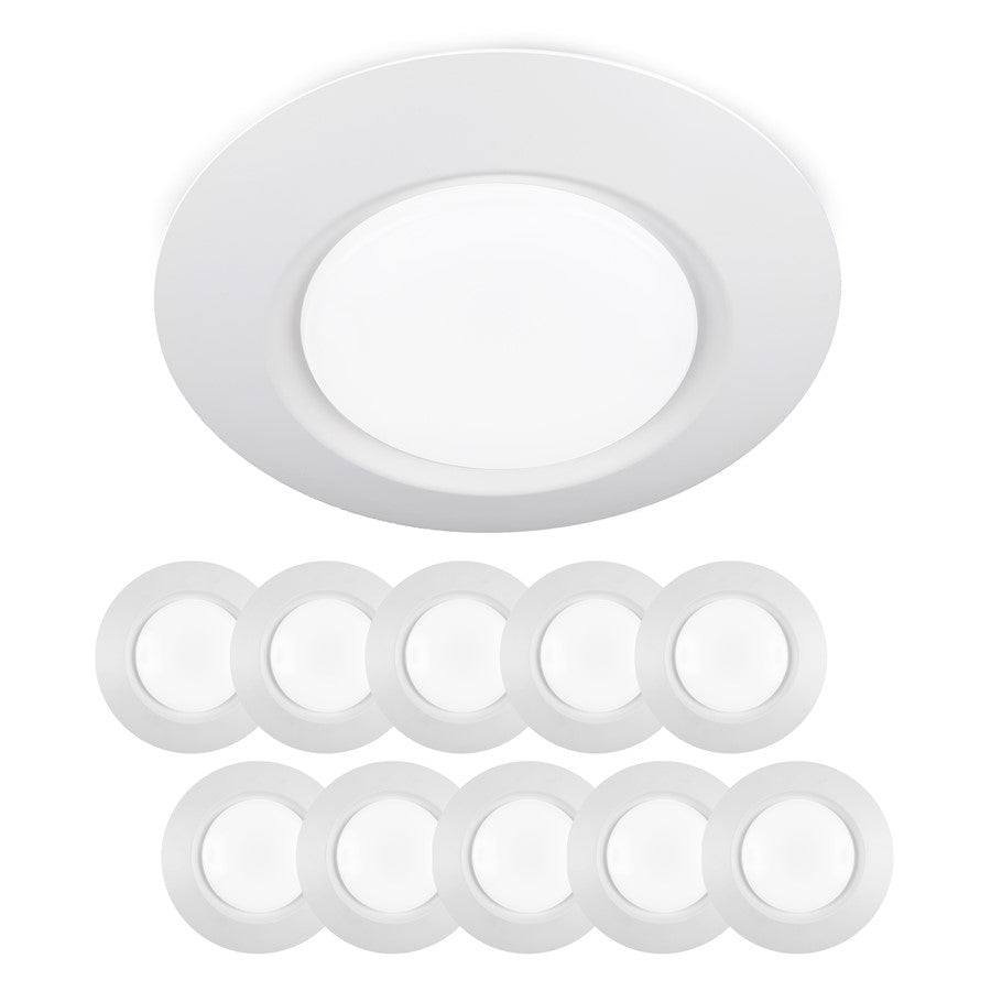WAC Lighting I Can't Believe LED ES Flush, White