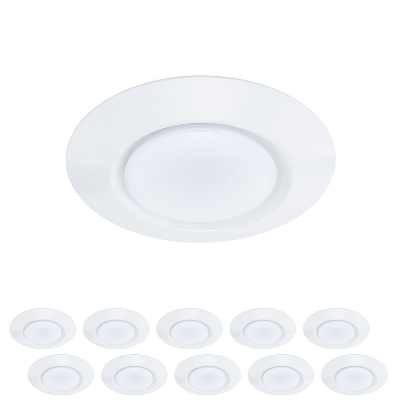 WAC Can't Believe Not Recessed 1Lt LED Flush, WH (Pack/10) - FM-616G2-9CS-WT-10
