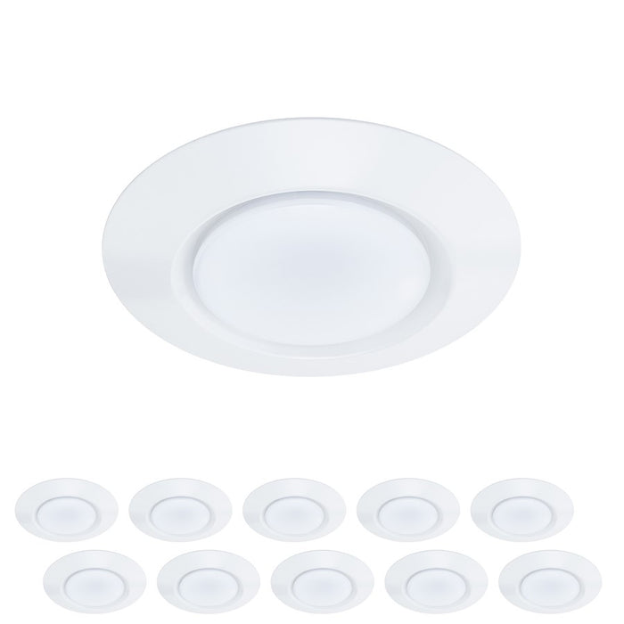 WAC Can't Believe Not Recessed 1Lt LED Flush, WH (Pack/10) - FM-616G2-9CS-WT-10