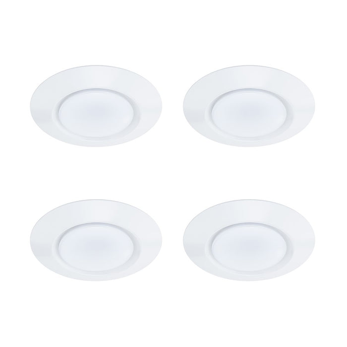 WAC Can't Believe Not Recessed 1Lt LED Flush, WH (Pack/4) - FM-616G2-9CS-WT-4