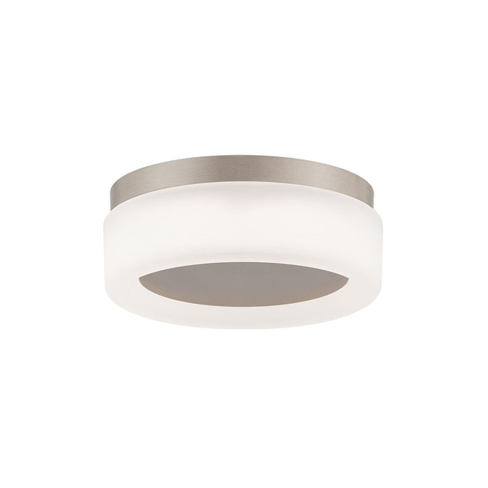 dweLED Bonham 8" LED Flush Mount 2700K, Brushed Nickel - FM-95408-27-BN