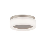 dweLED Bonham 8" LED Flush Mount 3500K, Brushed Nickel - FM-95408-35-BN