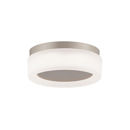 dweLED Bonham 8" LED Flush Mount 4000K, Brushed Nickel - FM-95408-40-BN