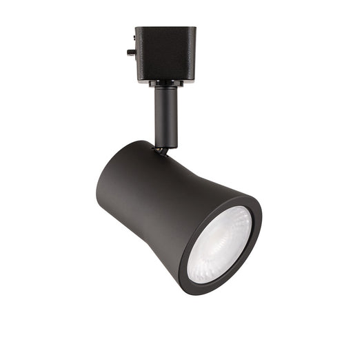 WAC Lighting Solo 1Lt LED Integrated LED Track Head/9W, Black - H-5010-CS-BK