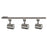 WAC Lighting Charge 3Lt LED Track Lighting Kit, Brushed Nickel - H-8010-3-CS-BN