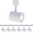 WAC Lighting Charge LED LV Track Head, H Track