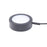 WAC Single 1Lt LED Puck Light/6" Wire/6' Cord/Switch, Black/WH - HR-AC71-CS-BK