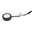 WAC Single 1Lt LED Puck Light/6" Wire/6' Cord/Switch, Black/WH