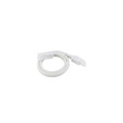 WAC Extension 12" Joiner Cable/Line Voltage Puck Light, White - HR-IC12-WT