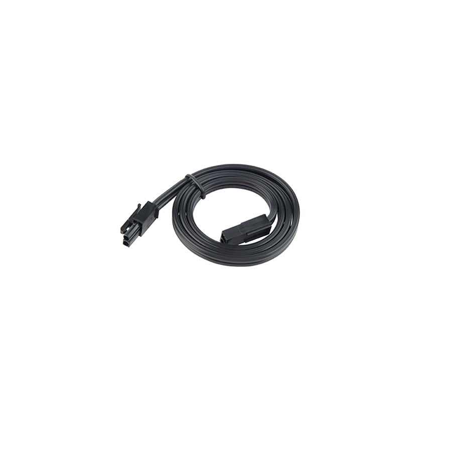 WAC Extension 24" Joiner Cable/Line Voltage Puck Light, Black