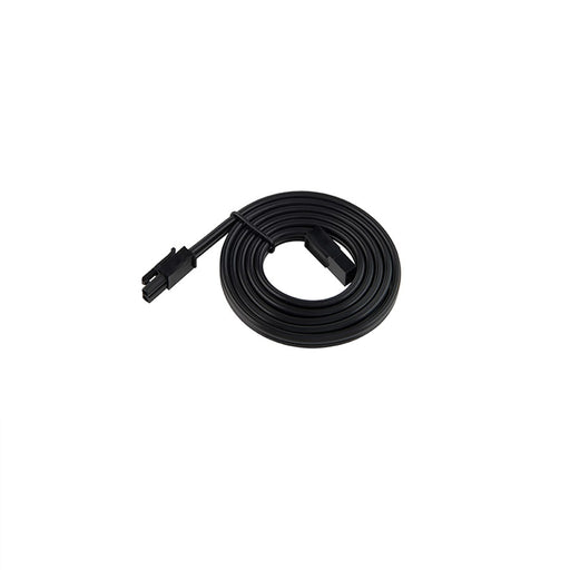 WAC Extension 36" Joiner Cable/Line Voltage Puck Light, Black