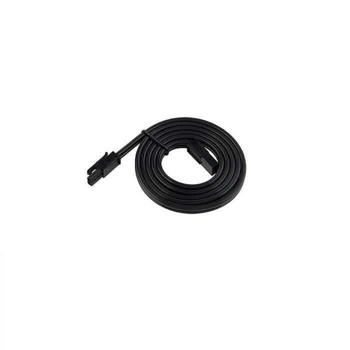 WAC Extension 36" Joiner Cable/Line Voltage Puck Light, Black