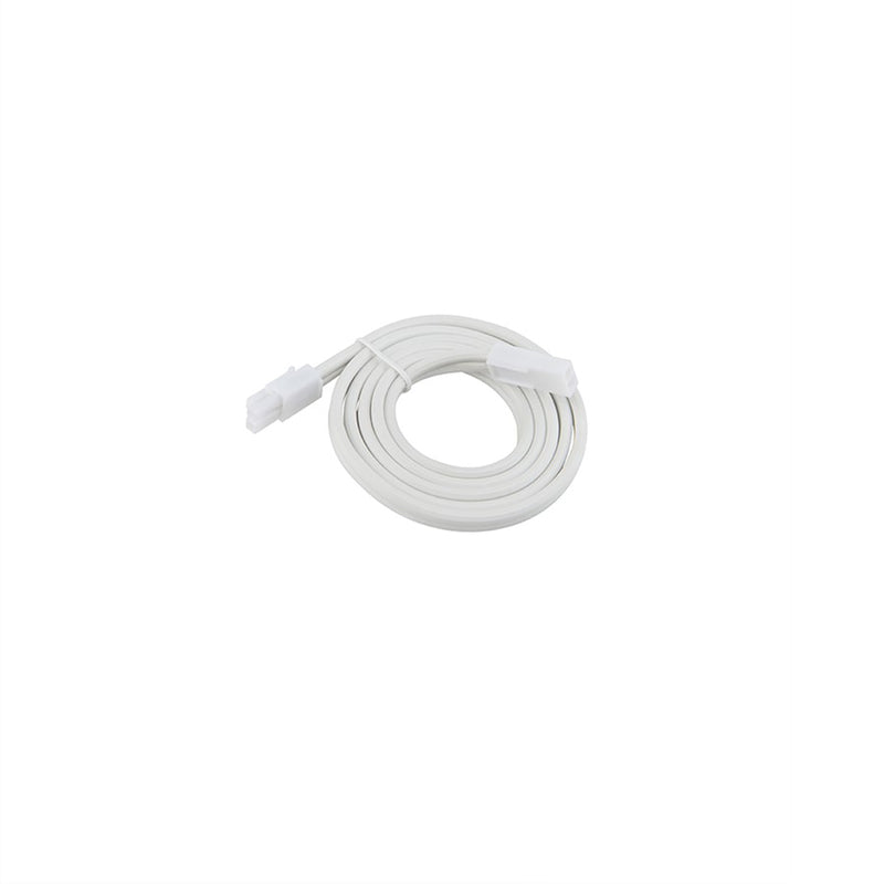 WAC Extension 36" Joiner Cable/Line Voltage Puck Light, White - HR-IC36-WT