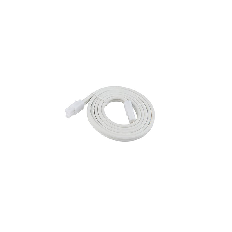 WAC Extension 36" Joiner Cable/Line Voltage Puck Light, White