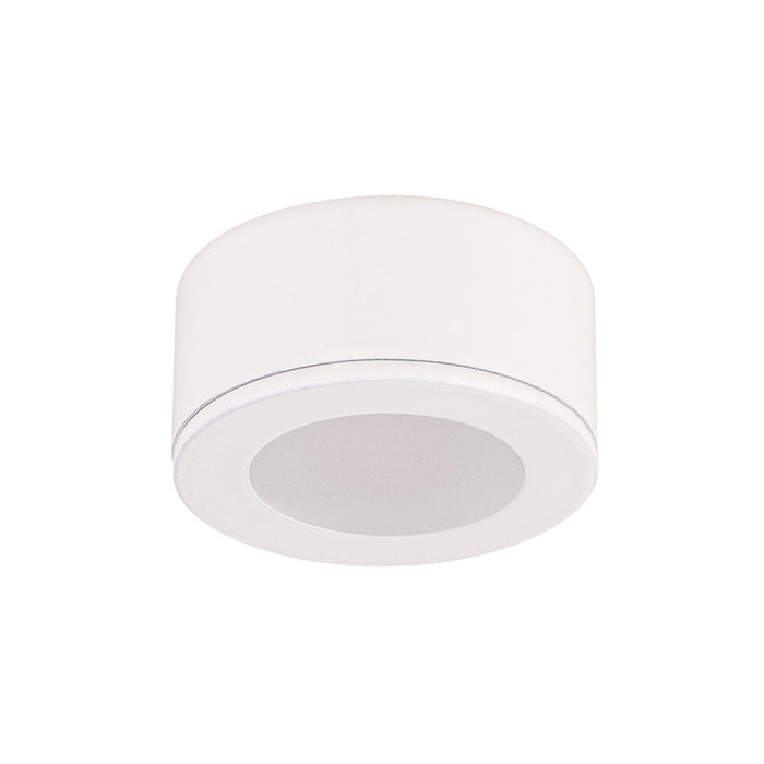 WAC Mini Puck 24VACDC 1Lt LED Puck Light, White/Translucent - HR-LED10-30-WT