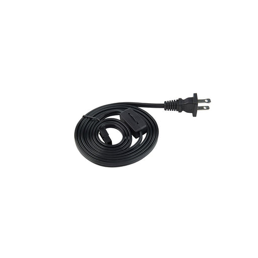 WAC 6ft Power Cord/Roll Switch/Line Voltage Puck Light, White