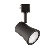 WAC Lighting Solo 1Lt LED Track Head/9W/L Style/2 Wire, Black - L-5010-CS-BK