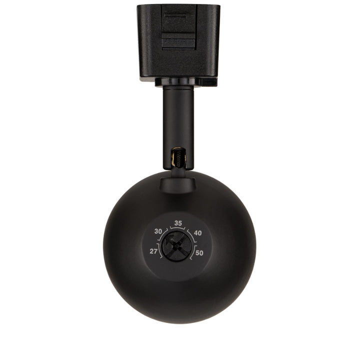 WAC Lighting Bullet 1Lt LED Track Head/10W/LStyle/2 Wire, Black