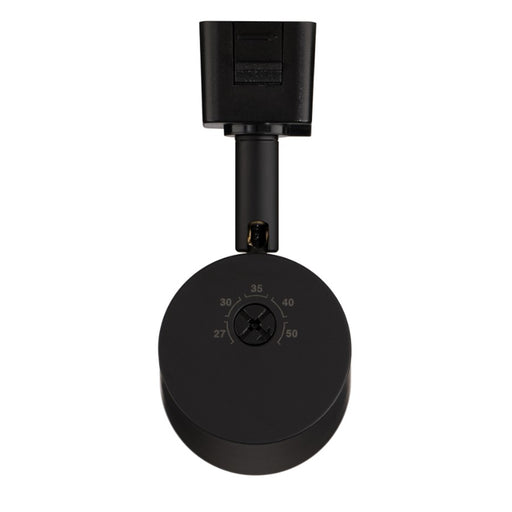 WAC Lighting Charge 1Lt LED Track Head/9W/LStyle/2 Wire, Black