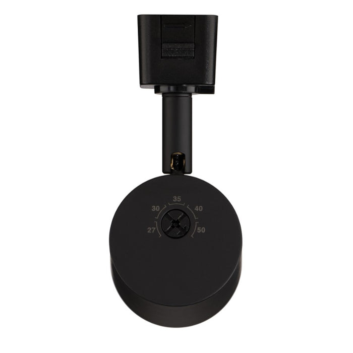 WAC Lighting Charge 1Lt LED Track Head/9W/LStyle/2 Wire, Black