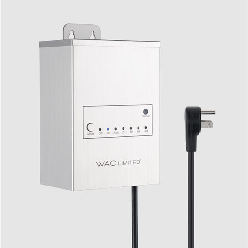 WAC Lighting WAC Limited Landscape 12V Power Supply/200W, Steel - LC-2531200-SS