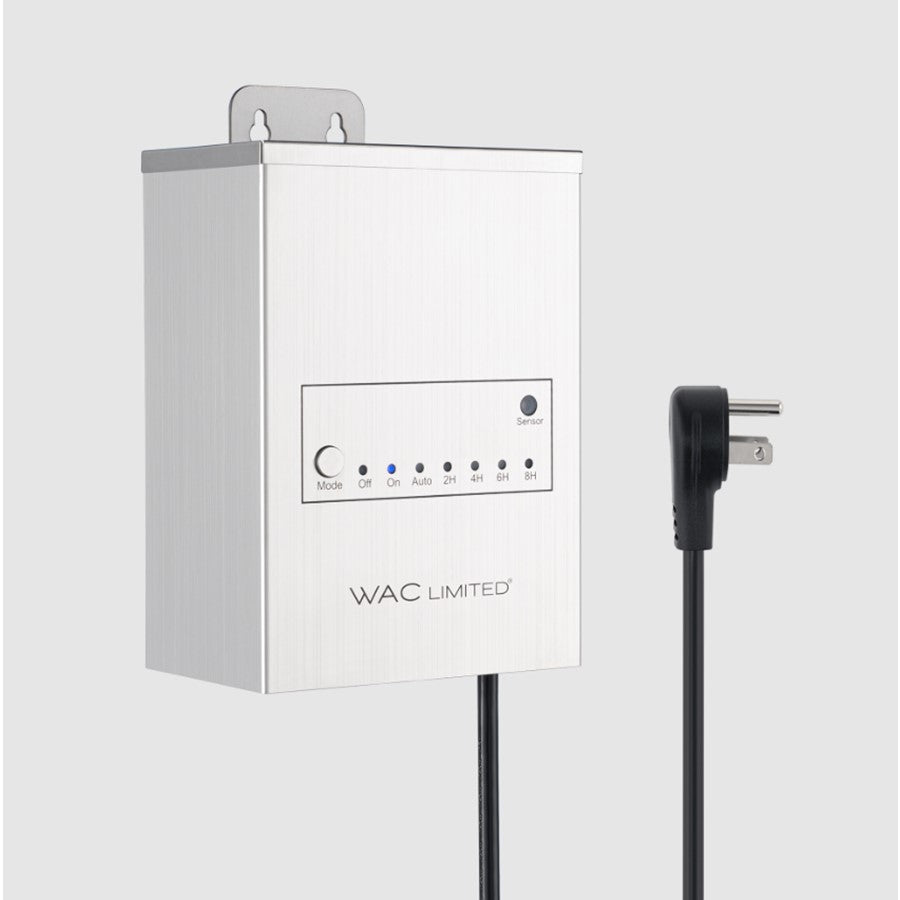 WAC Lighting WAC Limited Landscape 12V Power Supply/200W, Steel - LC-2531200-SS
