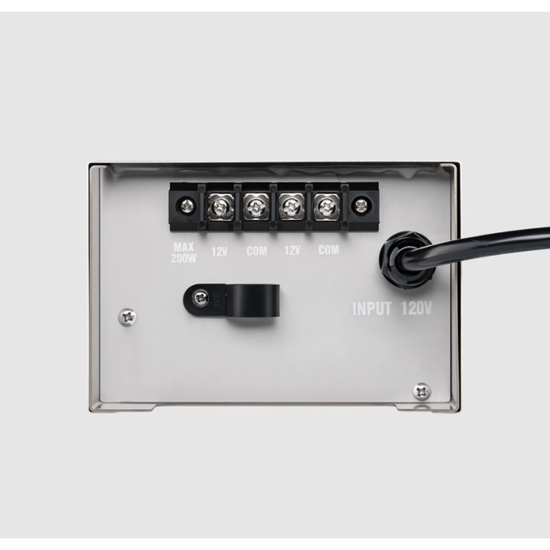 WAC Lighting WAC Limited Landscape 12V Power Supply/200W, Steel