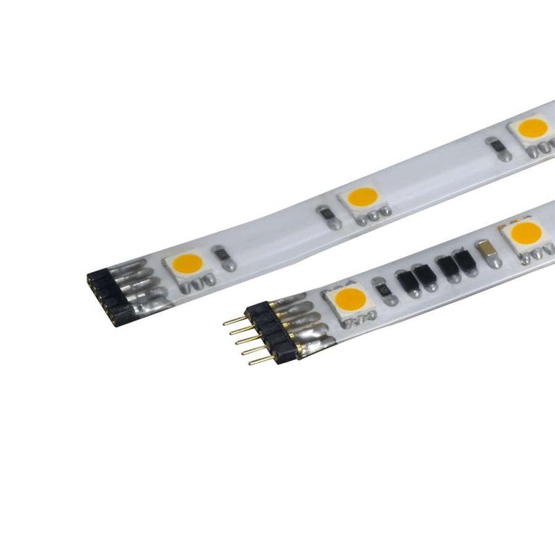 WAC Lighting InvisiLED PRO 2ft 10-Pack Tape Light | Soft White 3000K LED Strip | Under Cabinet & Cove Accent | Model LED-T24P-2IN-10-WT
