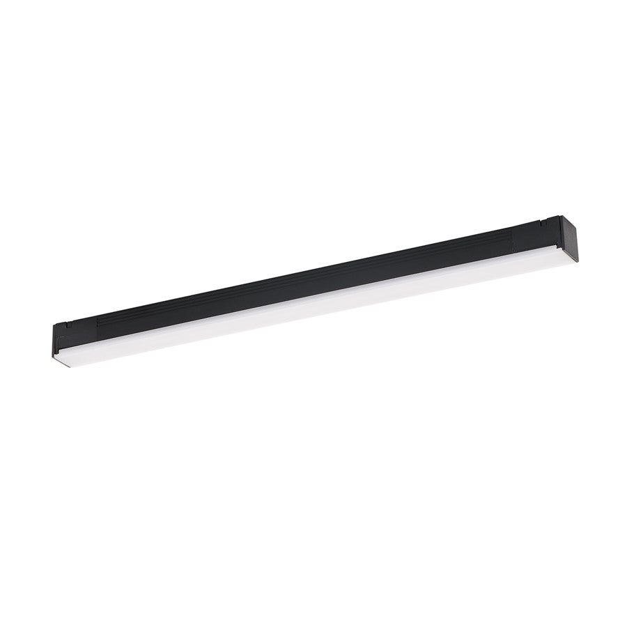 WAC Linear LED 8" Undercabinet Strip Light/3000K, Black - LU-08-30-BK