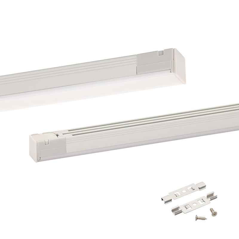 WAC Linear LED 20" Undercabinet Strip Light/3000K, Aluminum
