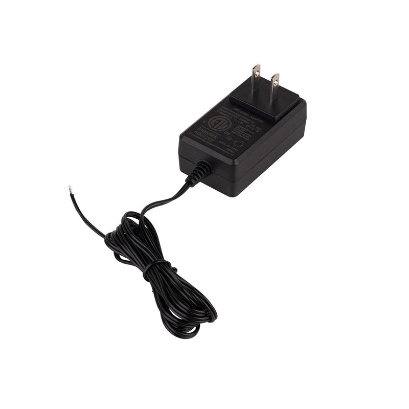 WAC POWER SUPPLY 24VDC 20W, Black - LU-2420D-P-BK