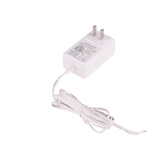 WAC POWER SUPPLY 24VDC 20W, White - LU-2420D-P-WT