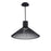 dweLED Cappe 21" LED Pendant 2700K, Black - PD-17421-27-BK