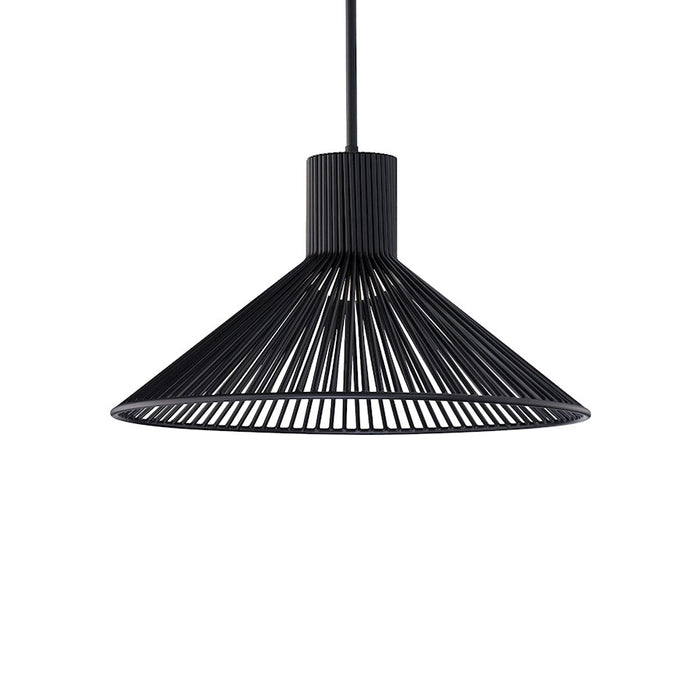 dweLED Cappe 21" LED Pendant 2700K, Black