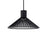 dweLED Cappe 21" LED Pendant 3000K, Black