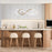 WAC Lighting Dweled Solo LED Linear Chandelier 3000K