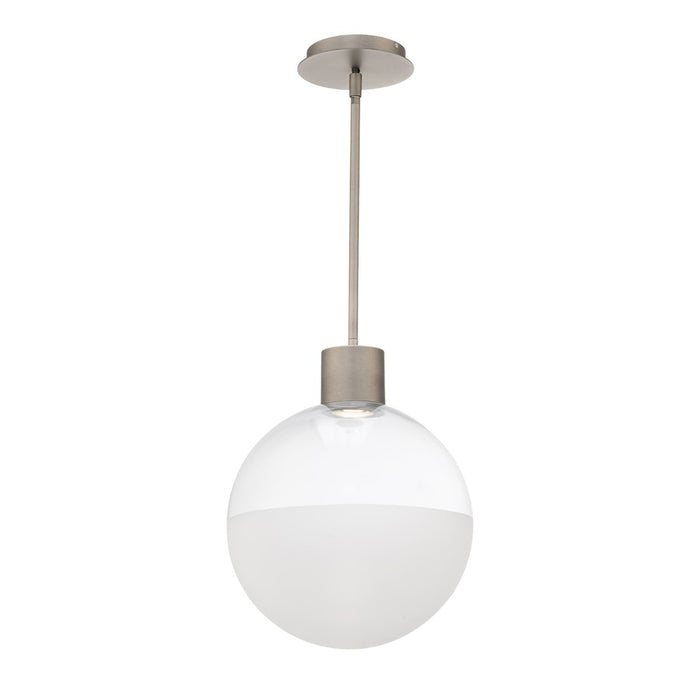 dweLED Gaze 12" LED Pendant 3000K, Brushed Nickel