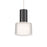 WAC Twist-N-Lite 1Lt LED Torch Pendant, Black/Clear/White - PD-250905-CS-BK