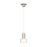 WAC Twist-N-Lite 1Lt LED Torch Pendant, Nickel/Clear/White