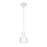 WAC Twist-N-Lite 1Lt LED Torch Pendant, White/Clear/White