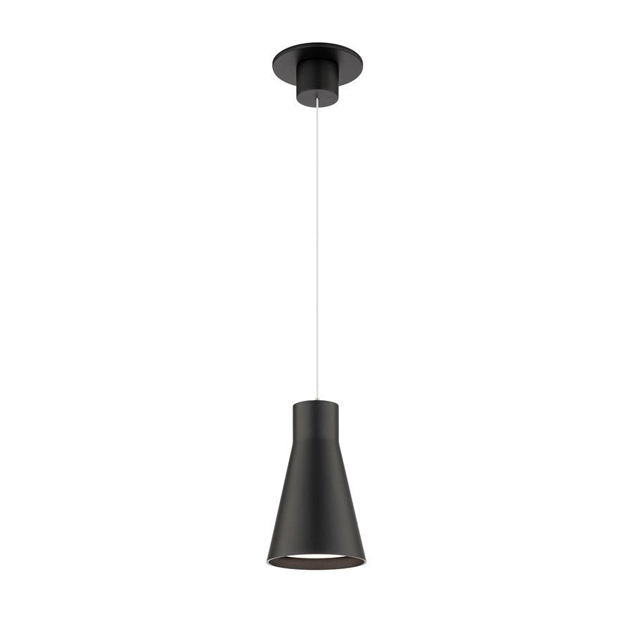 WAC Twist-N-Lite 1Lt LED Solo Pendant, Black