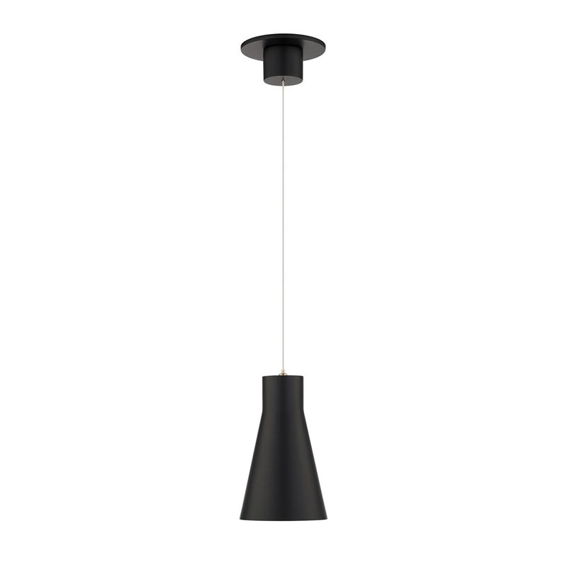 WAC Twist-N-Lite 1Lt LED Solo Pendant, Black