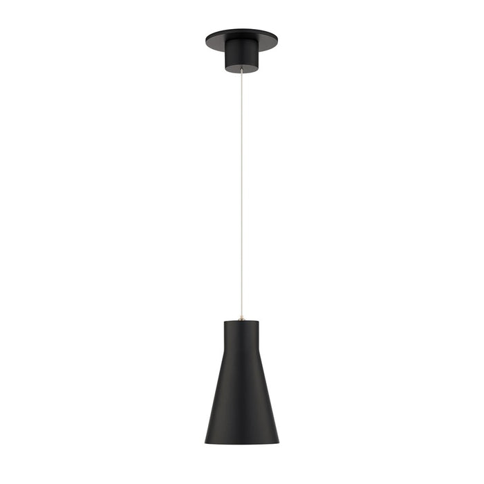 WAC Twist-N-Lite 1Lt LED Solo Pendant, Black