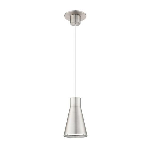 WAC Twist-N-Lite 1Lt LED Solo Pendant, Nickel