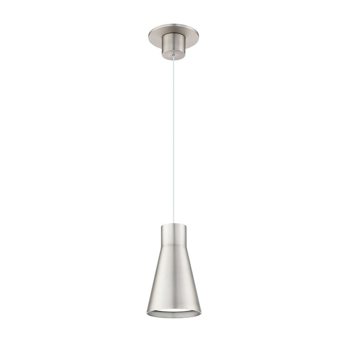 WAC Twist-N-Lite 1Lt LED Solo Pendant, Nickel
