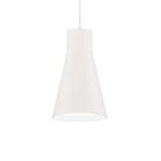 WAC Twist-N-Lite 1Lt LED Solo Pendant, White - PD-251005-CS-WT
