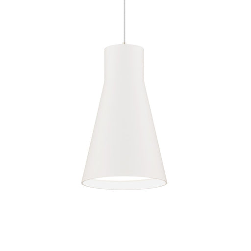 WAC Twist-N-Lite 1Lt LED Solo Pendant, White - PD-251005-CS-WT
